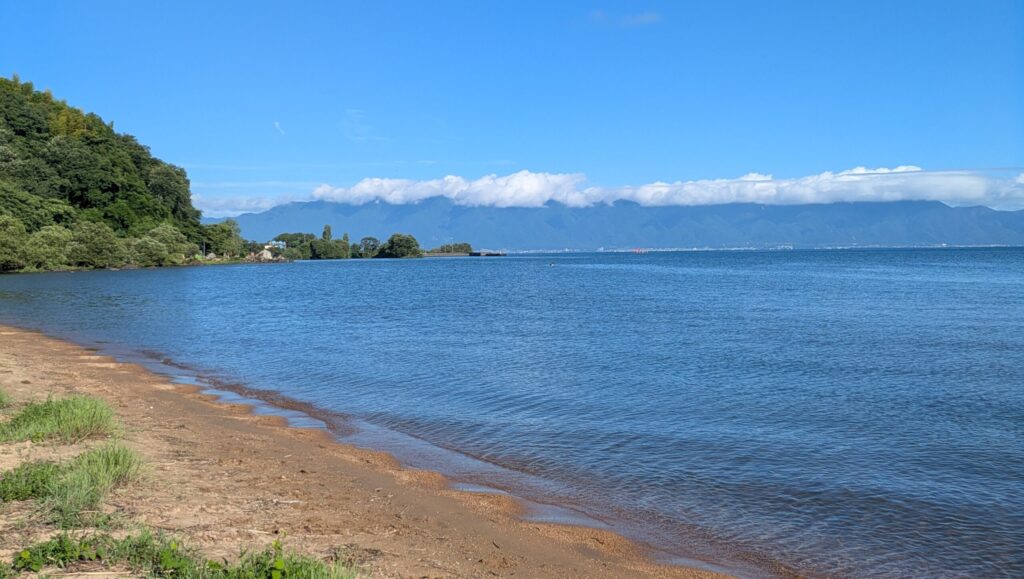 琵琶湖の風景